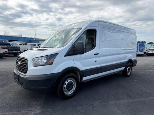 Oxford White 2019 Ford Transit-250 148 WB Medium Roof Cargo
