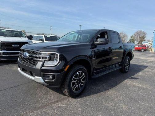 Shadow Black 2026 Ford Ranger Lariat