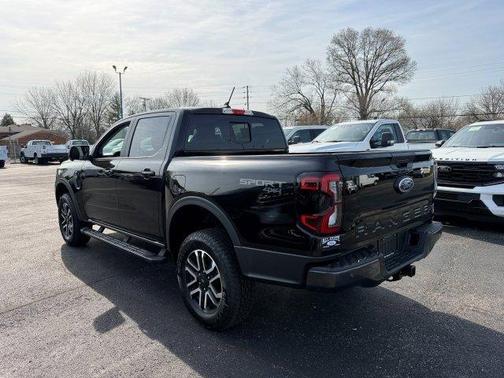 Shadow Black 2026 Ford Ranger Lariat