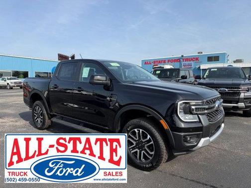 Shadow Black 2026 Ford Ranger Lariat
