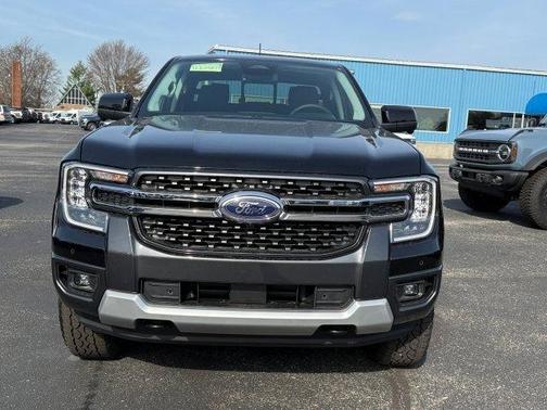 Shadow Black 2026 Ford Ranger Lariat
