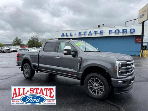 Gray 2024 Ford F-250 Limited