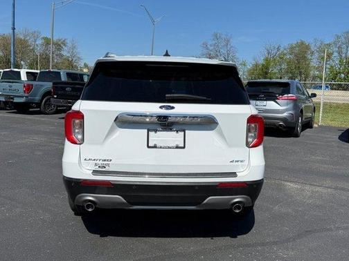Oxford White 2023 Ford Explorer Limited