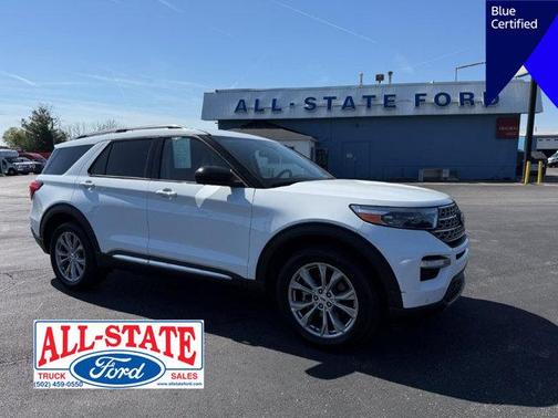 Oxford White 2023 Ford Explorer Limited