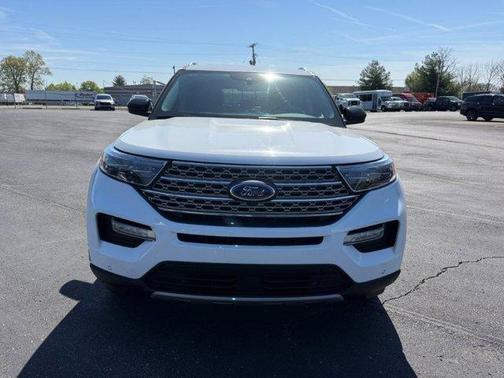 Oxford White 2023 Ford Explorer Limited