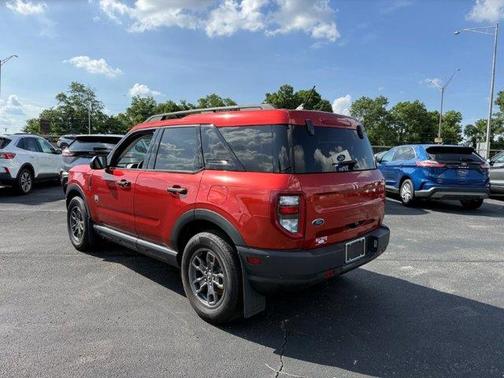 Hot Pepper Red Metallic Tinted Clearcoat 2024 Ford Bronco Sport Big Bend
