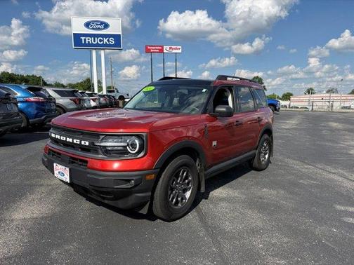Hot Pepper Red Metallic Tinted Clearcoat 2024 Ford Bronco Sport Big Bend