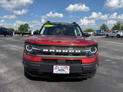 Hot Pepper Red Metallic Tinted Clearcoat 2024 Ford Bronco Sport Big Bend