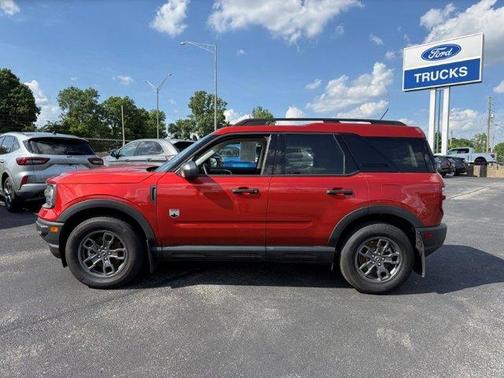 Hot Pepper Red Metallic Tinted Clearcoat 2024 Ford Bronco Sport Big Bend