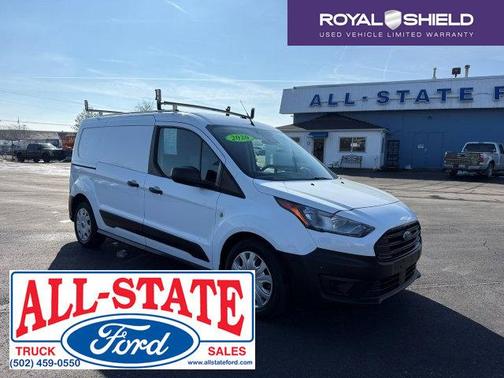 Frozen White 2020 Ford Transit Connect XL