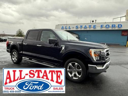 Antimatter Blue Metallic 2023 Ford F-150 XLT