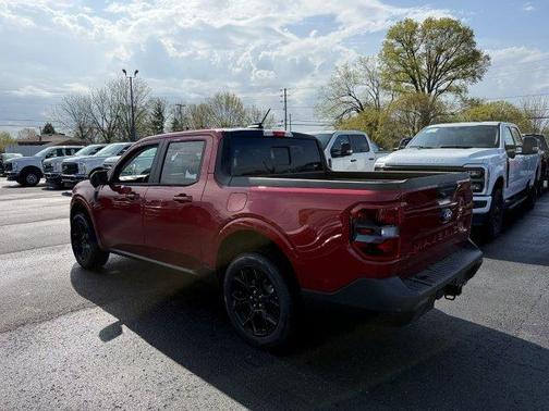 Ruby Red Metallic Tinted Clearcoat 2026 Ford Maverick Lariat