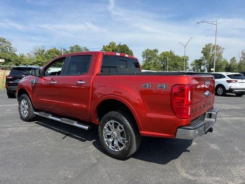 Orange 2022 Ford Ranger Lariat
