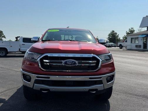 Orange 2022 Ford Ranger Lariat