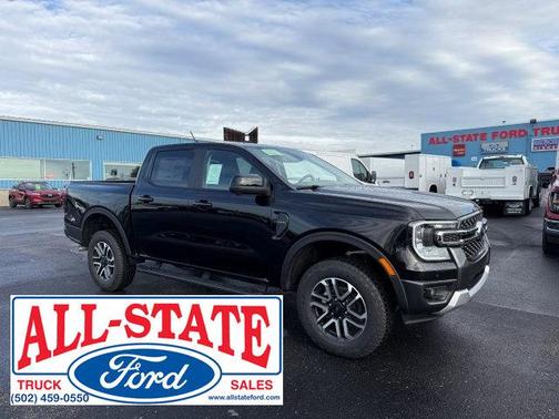 Shadow Black 2026 Ford Ranger Lariat