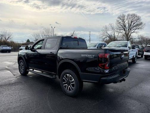 Shadow Black 2026 Ford Ranger Lariat