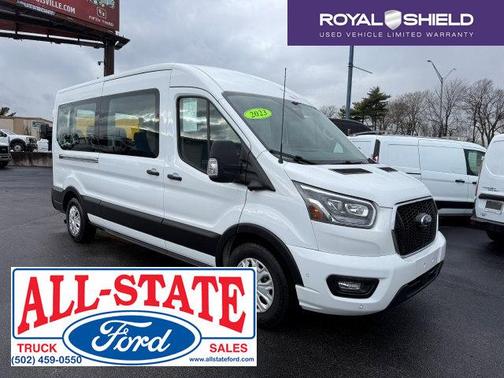 Oxford White 2023 Ford Transit-350 XLT