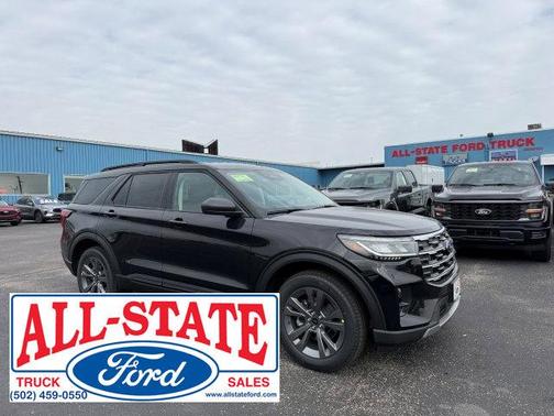 Agate Black Metallic 2026 Ford Explorer Active