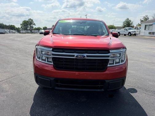 Red 2023 Ford Maverick Lariat