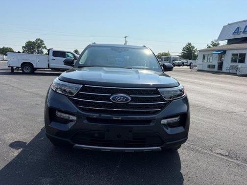 Stone Blue Metallic 2023 Ford Explorer XLT