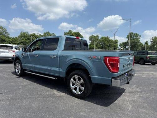 Blue 2023 Ford F-150 XLT