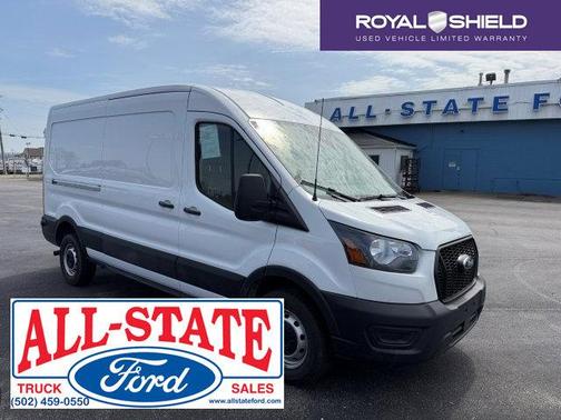 Oxford White 2024 Ford Transit-250 148 WB Medium Roof Cargo