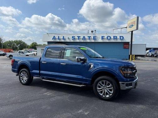 Atlas Blue Metallic 2025 Ford F-150 XLT