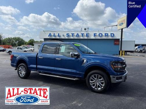 Atlas Blue Metallic 2025 Ford F-150 XLT