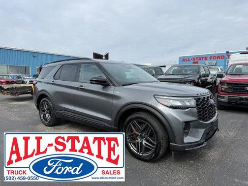 Carbonized Gray Metallic 2025 Ford Explorer ST-Line