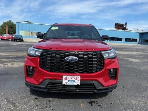 Rapid Red Metallic Tinted Clearcoat 2026 Ford Explorer ST-Line