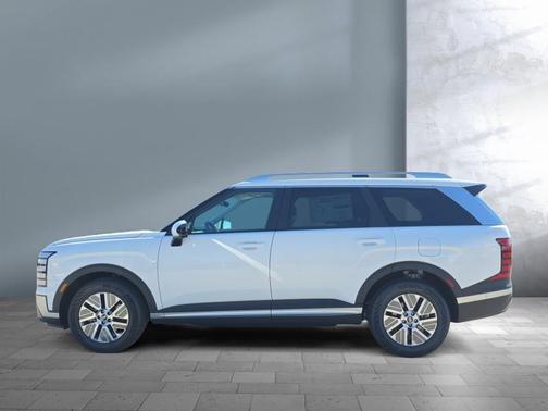 Creamy White Pearl 2026 Hyundai Palisade Hybrid SEL Premium 7P