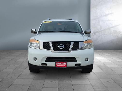 Pearl White 2013 Nissan Armada Platinum
