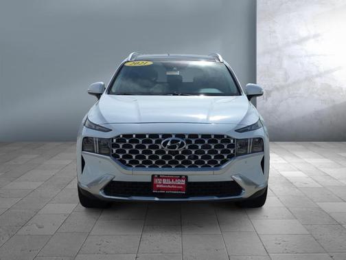 Quartz White 2021 Hyundai SANTA FE Limited