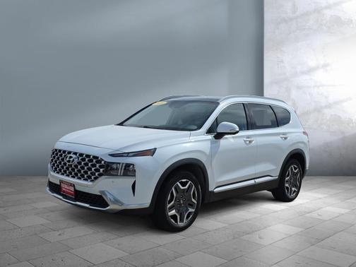 Quartz White 2021 Hyundai SANTA FE Limited