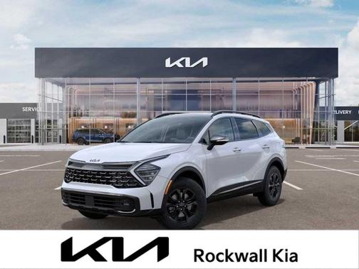 Glacial White Pearl 2025 Kia Sportage X-Pro Prestige