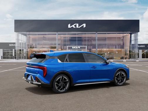 Blue 2026 Kia K4 GT-LINE