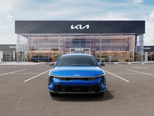 Blue 2026 Kia K4 GT-LINE