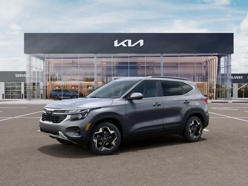 Gray 2026 Kia Seltos EX