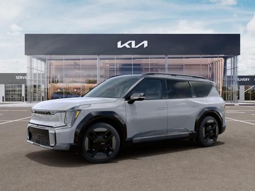 Gray 2026 Kia EV9 GT-Line