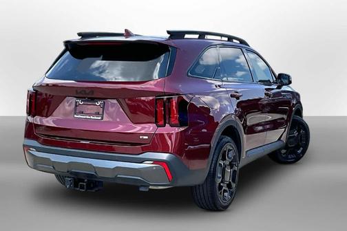 Red 2025 Kia Sorento X-Line EX