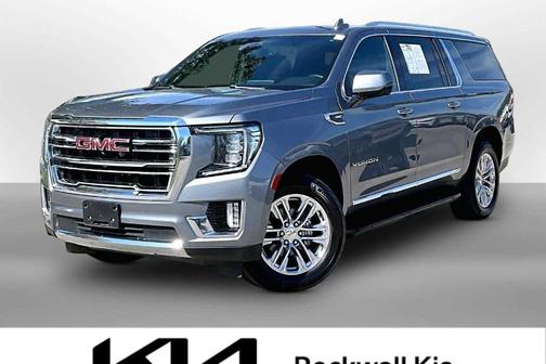 Satin Steel Metallic 2022 GMC Yukon XL SLT
