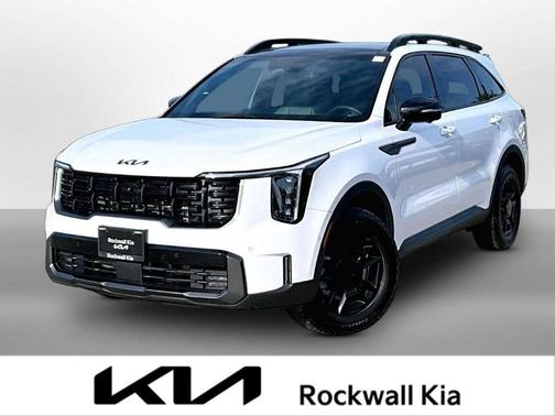Glacial White Pearl 2025 Kia Sorento SX Prestige