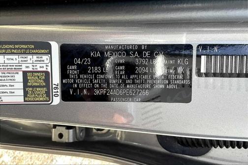 2023 Kia Forte LXS