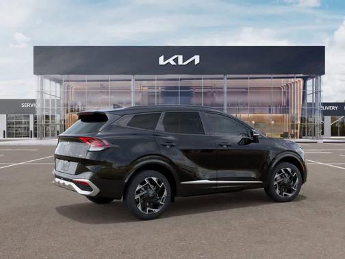 Ebony Black 2025 Kia Sportage SX-Prestige