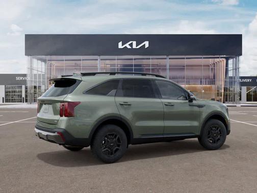 Jungle Green 2025 Kia Sorento SX Prestige