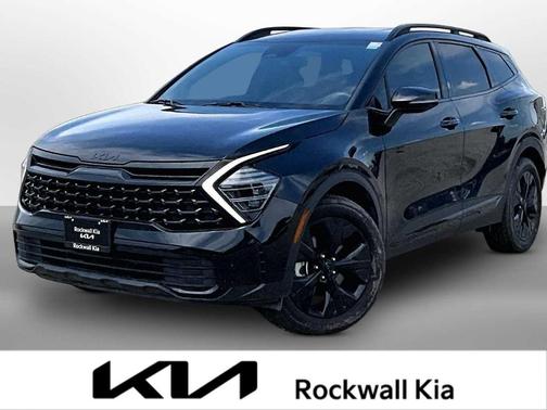 Ebony Black 2025 Kia Sportage X-Line
