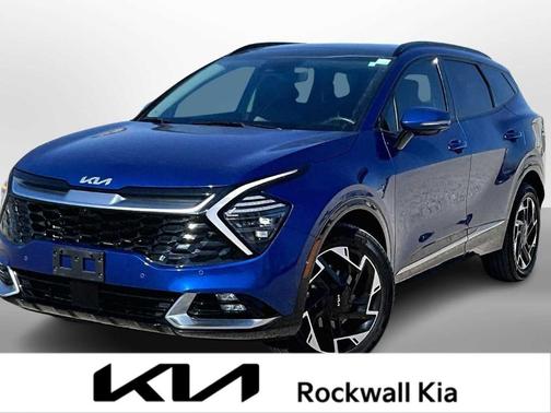 Sapphire Blue 2025 Kia Sportage SX-Prestige