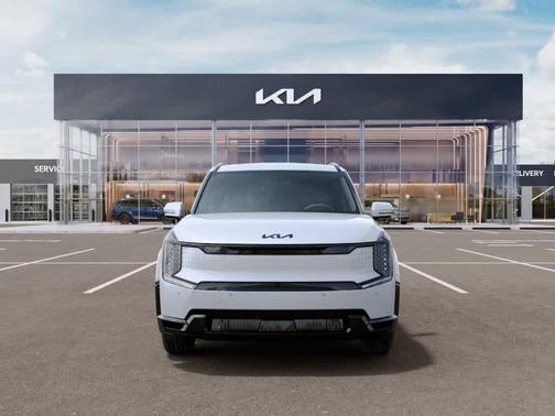 White 2026 Kia EV9 Land