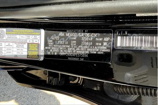 2023 Kia Forte LXS