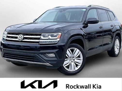 Deep Black Pearl Effect 2019 Volkswagen Atlas 3.6L SE w/Technology